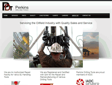 Tablet Screenshot of perkdti.com